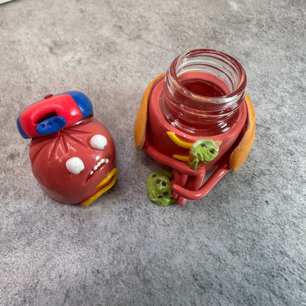 Hotdog Dropping His Ice Cream Jar | Harnett Studio
