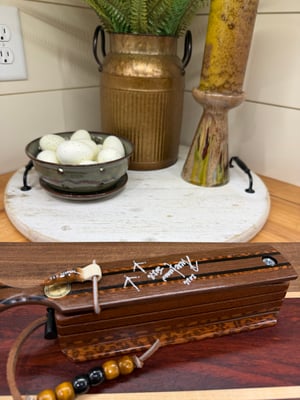 Image of Katalox/Mahogany with Snakewood and Ebony inlay
