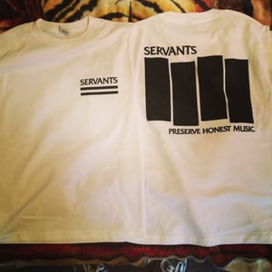Image of "Preserve Honest Music" Black Flag rip off shirts