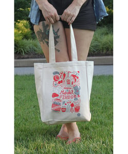 Image of 'TO MARKET' TOTE BAG -BY- Jessica H.J. Lee
