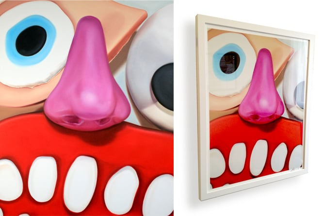 Image of *Framed* 'Collagen' 2012 - 40 x 50cm Giclee Print