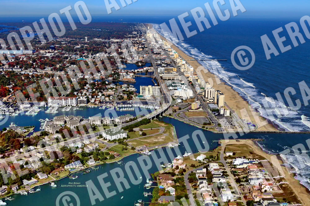 Image of Aerial of Virginia Beach Oceanfront