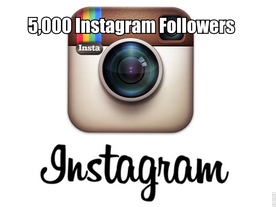 image of 5000 instagram followers - 5000 instagram followers for 5