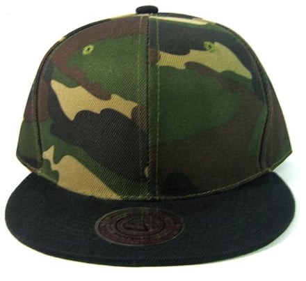 Image of Camo/ Black Snapback (Lot of 12)