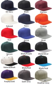 Image of Yupoong Snapbacks (12 Pieces)