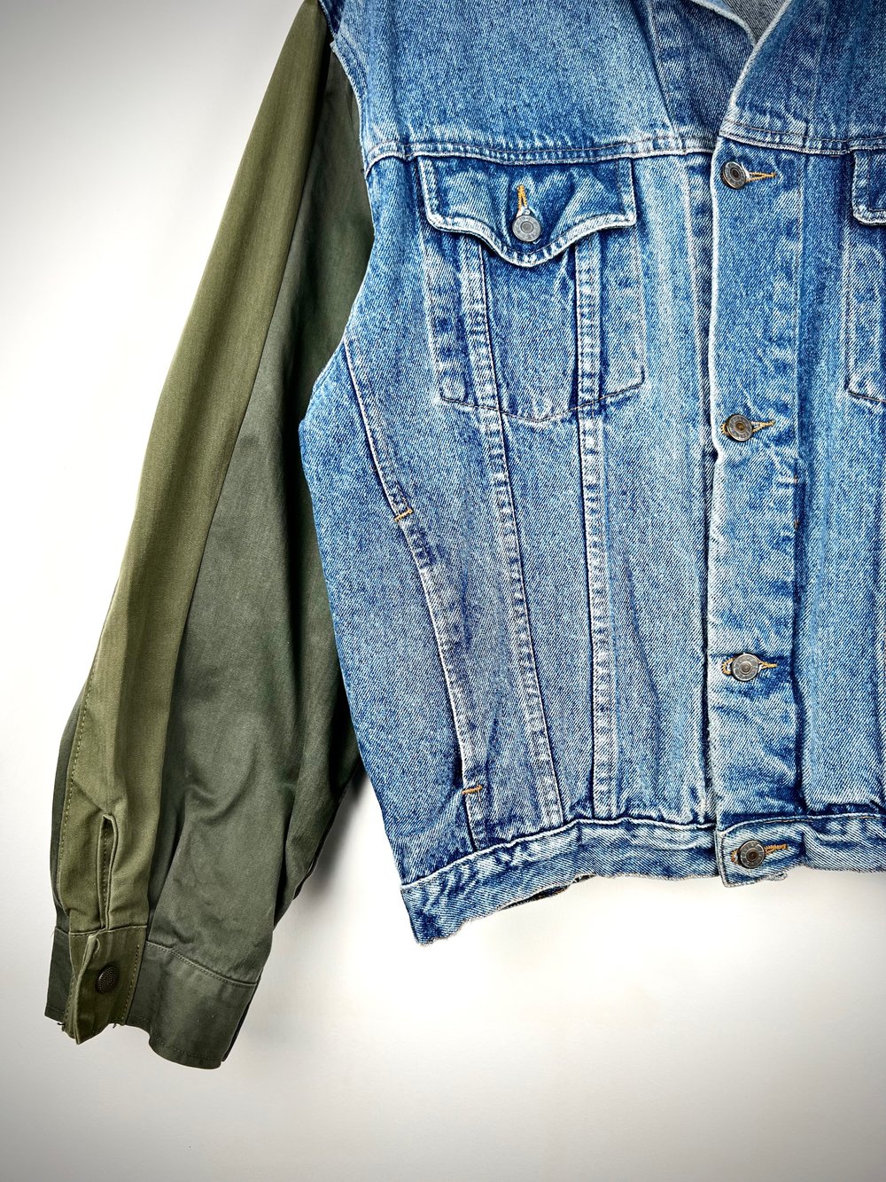 Hybrid denim jacket 