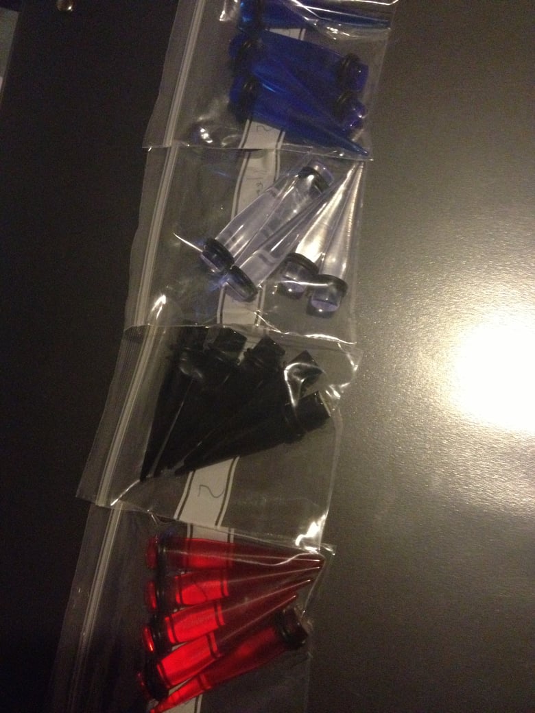 Image of Acrylic tapers