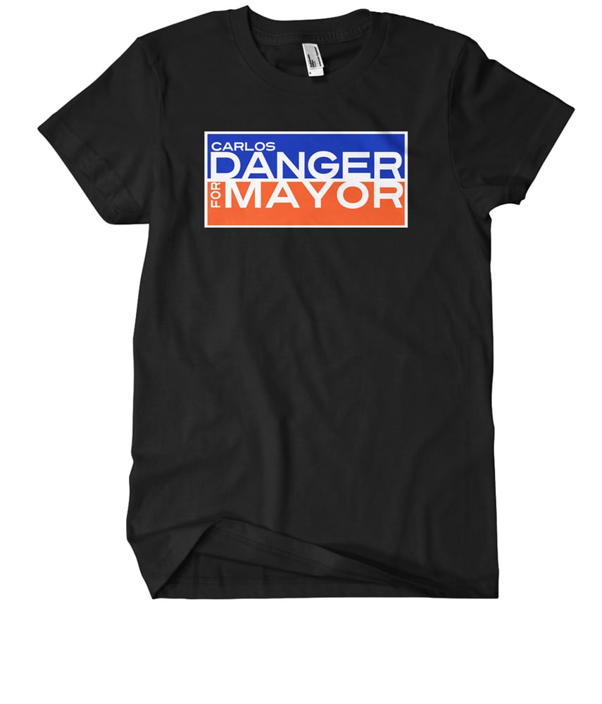 Image of Danger for Mayor - Black Tee