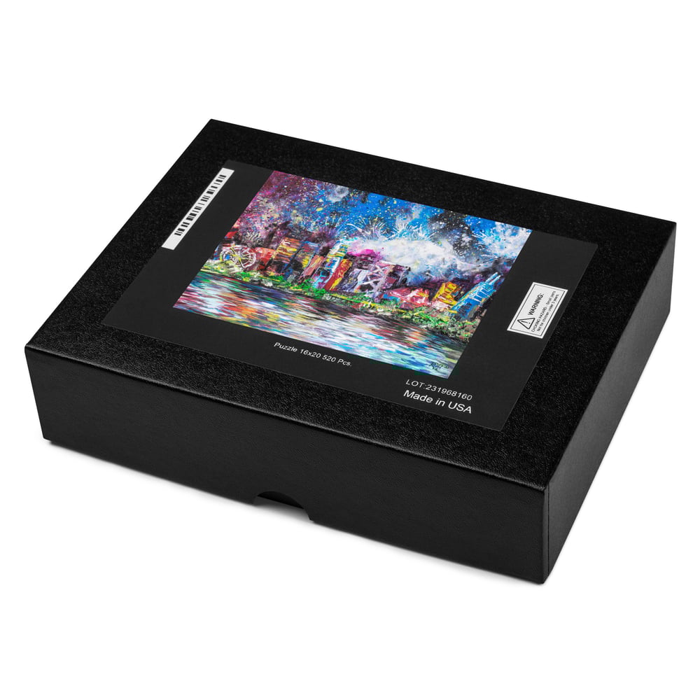 Image of ||| Jigsaw puzzle ||| - "Everything About Chicago Made Sense that Night "