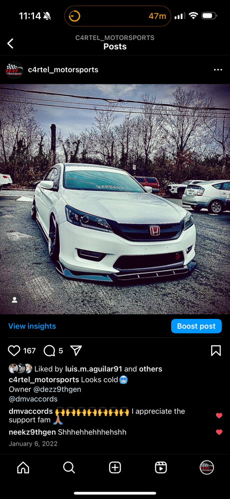 Image of 2013-2017 Accords V2 Splitter