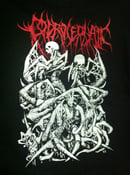 Image of Ornaments of Insanity Contaminates my Veins Artwork shirt - Red Logo