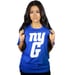 Image of nyg royal blue tee (UNISEX)