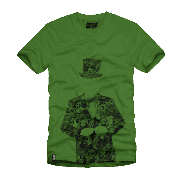 Image of A Gentleman By Nature Forest Green Tee