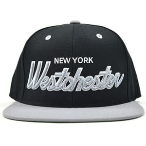 Image of Westchester NY Silver & Black SNAPBACK