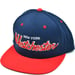 Image of Westchester NY NAVY & RED SNAPBACK