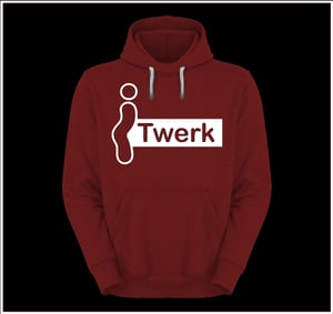 Image of itwerk ladies red hoodie