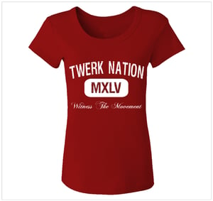 Image of Twerk Nation Red Tee