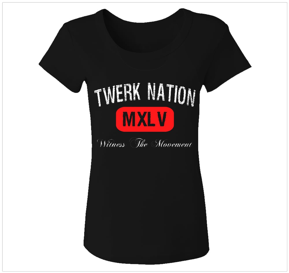 Image of Twerk Nation Black Tee