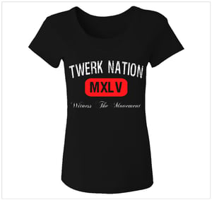 Image of Twerk Nation Black Tee