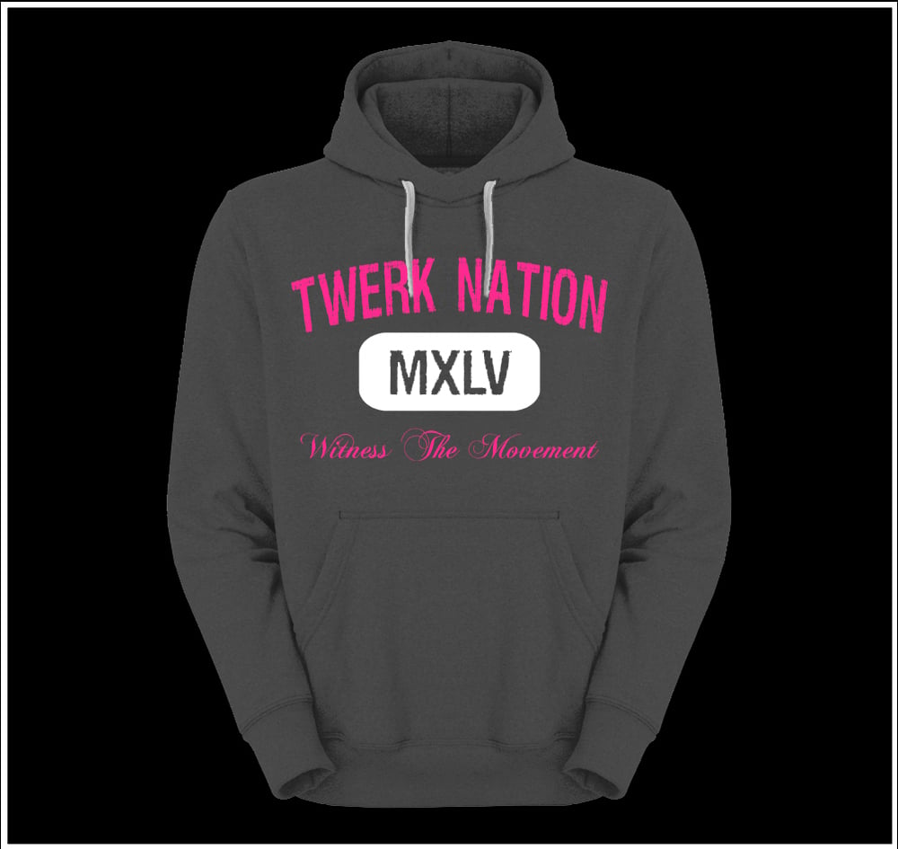 Image of Twerk Nation Gray Hoodie