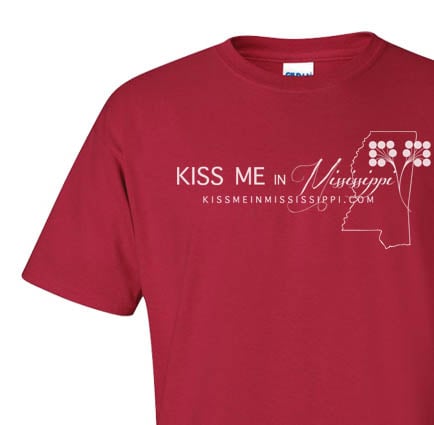 Image of "Kiss Me in Mississippi" T-Shirt