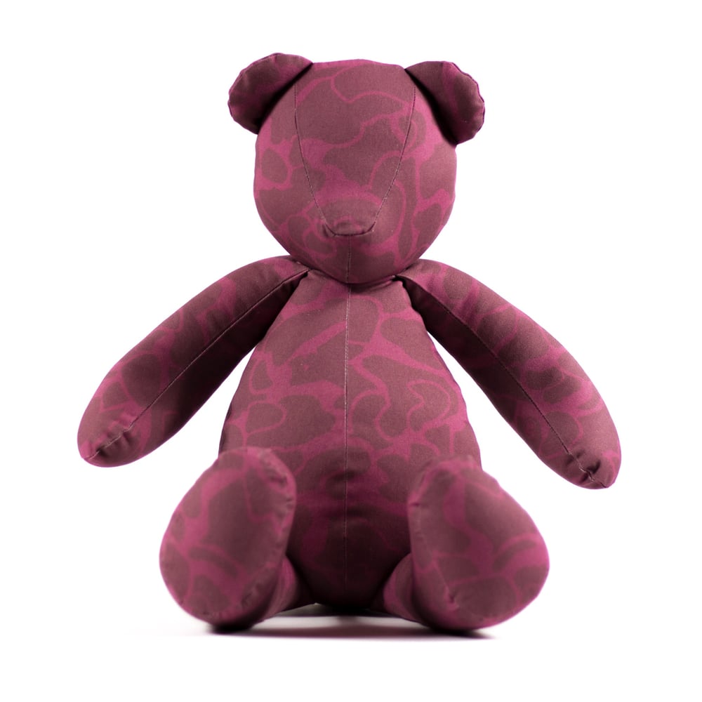 Image of TDL GHOST CAMO BEAR: PRE-ORDER (BURGUNDY)