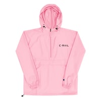 Image 4 of Logo Windbreaker by Champion {Black Thread - 5 Color Options]
