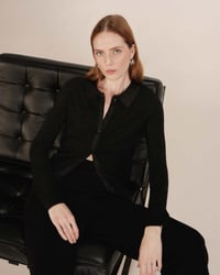 Image 1 of Cárdigan Lurex Negro Teller