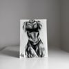 B&W Mini Canvas - Commission