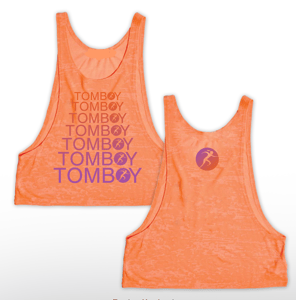Image of Tomboy Repeat Burnout N Orange