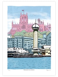 Image 1 of Newcastle From Stockton Limited Edition Digital Print