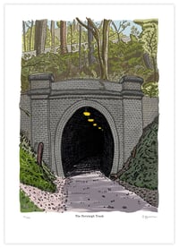 Image 1 of Fernleigh Track Tunnel Limited Edition Digital Print