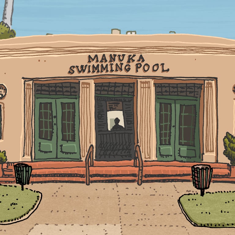 Manuka Pool Limited Edition Digital Print Image 3