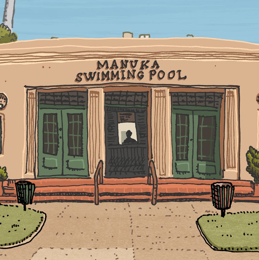 Manuka Pool Limited Edition Digital Print Newcastle Productions