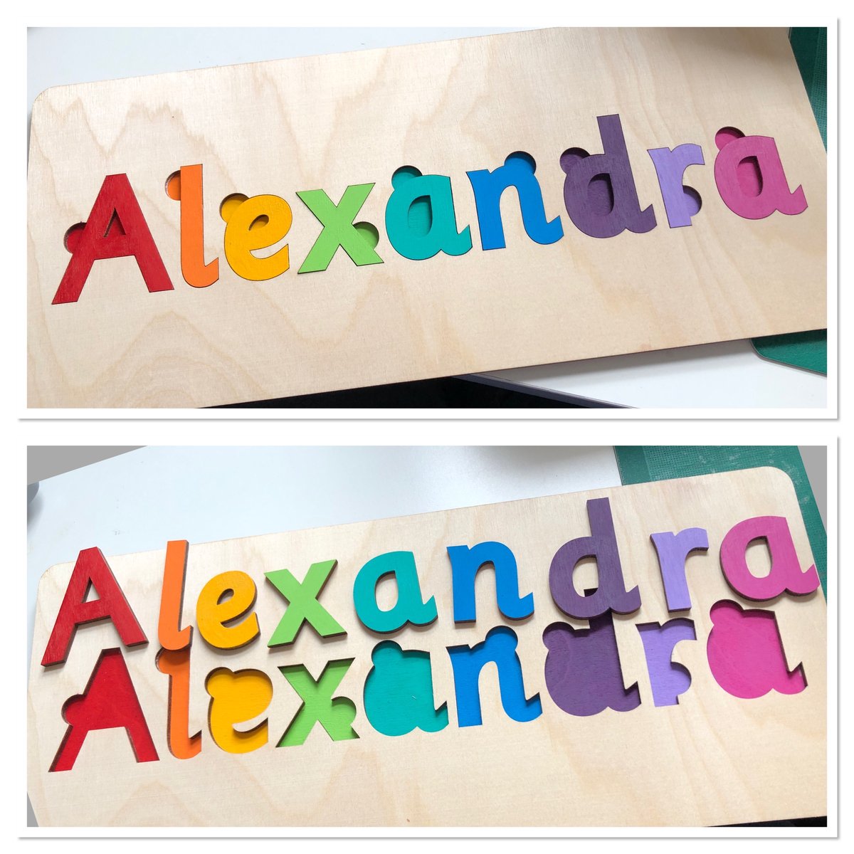 Image of Personalised hand painted Jigsaw Puzzle