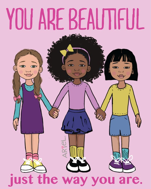 Image of You are Beautiful POSTER/PRINT
