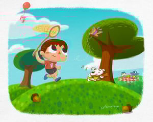 Image of Game & Print Club Print #9: Forest Life