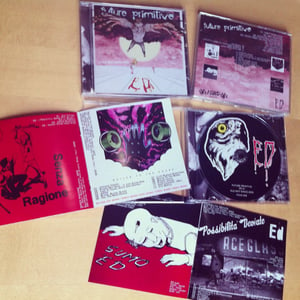 Image of ED - ''Future Primitive + Old Shit since 2003" Discography CD