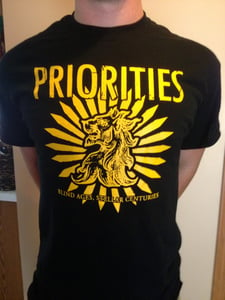 Image of Priorities Blind Ages, Stellar Centuries Tee (XL only)