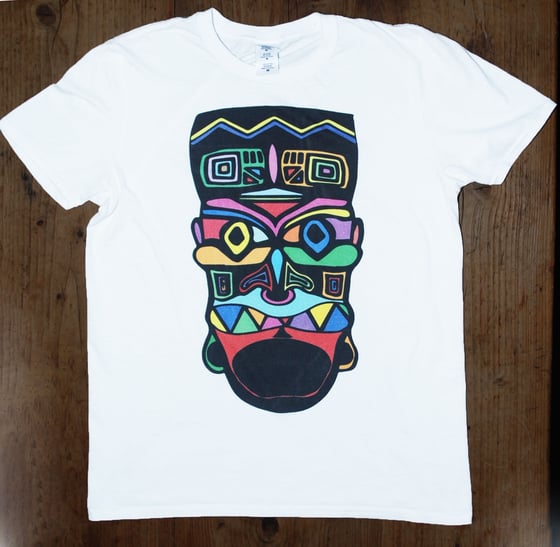 Image of Coloured tiki Tee