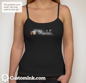 Image of Whiskey & Cigarettes Tank (Black)