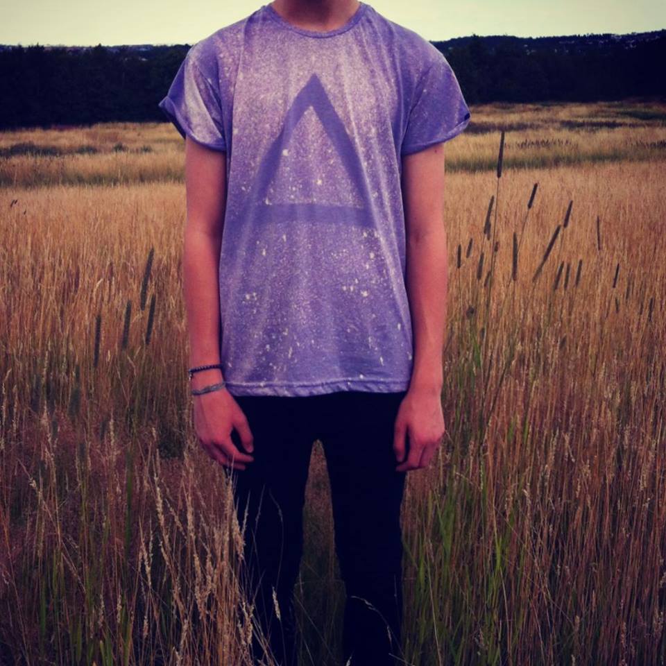 Image of Triangular Lilac Tee