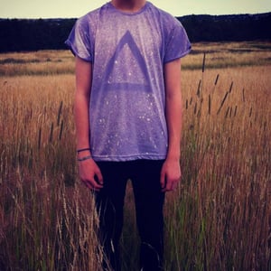 Image of Triangular Lilac Tee