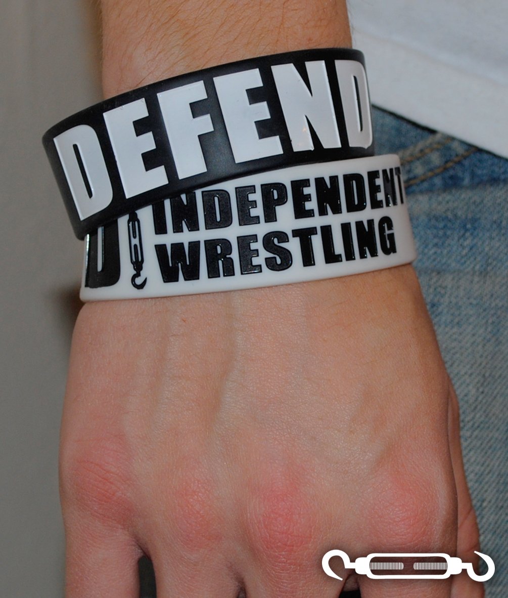 DEFEND Indy Wrestling Wristband