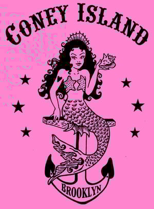 Image of Coney Island Mermaid Baby Pink