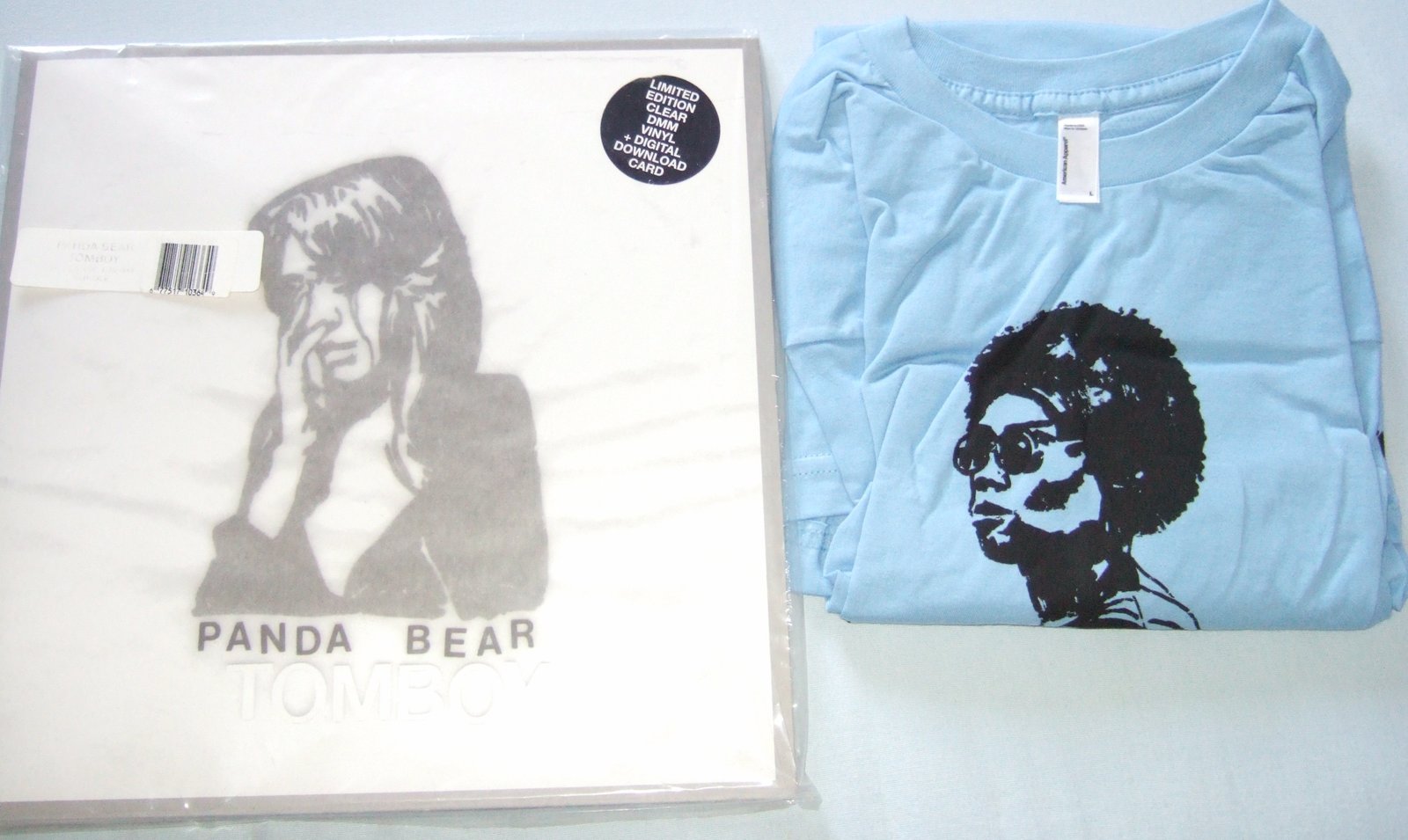 Panda Bear ‎– Tomboy RSD 2011 limited edition clear vinyl with t 