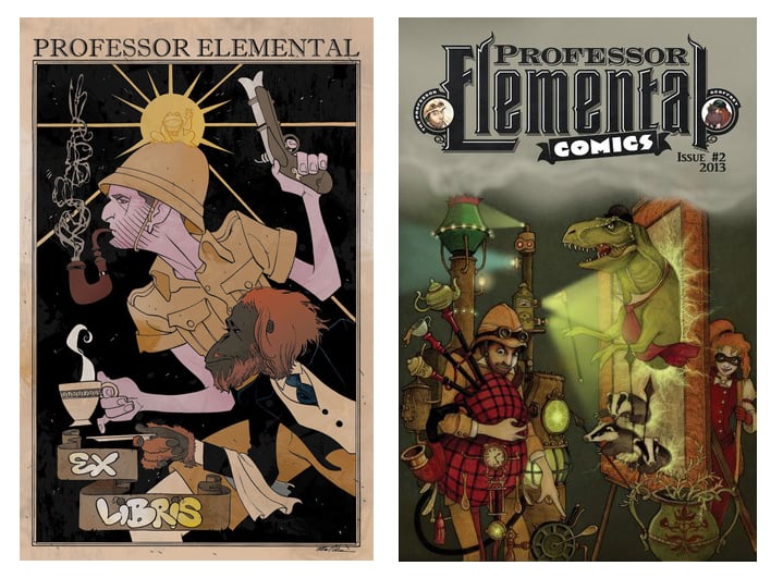 Image of Professor Elemental Comics