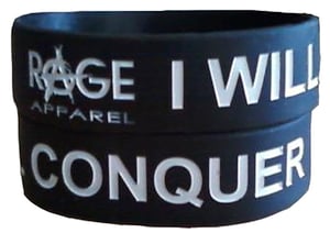 Image of I Will Conquer Wrist Bands
