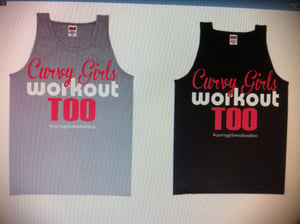 Image of Curvy Girl Work Out Too Tanks
