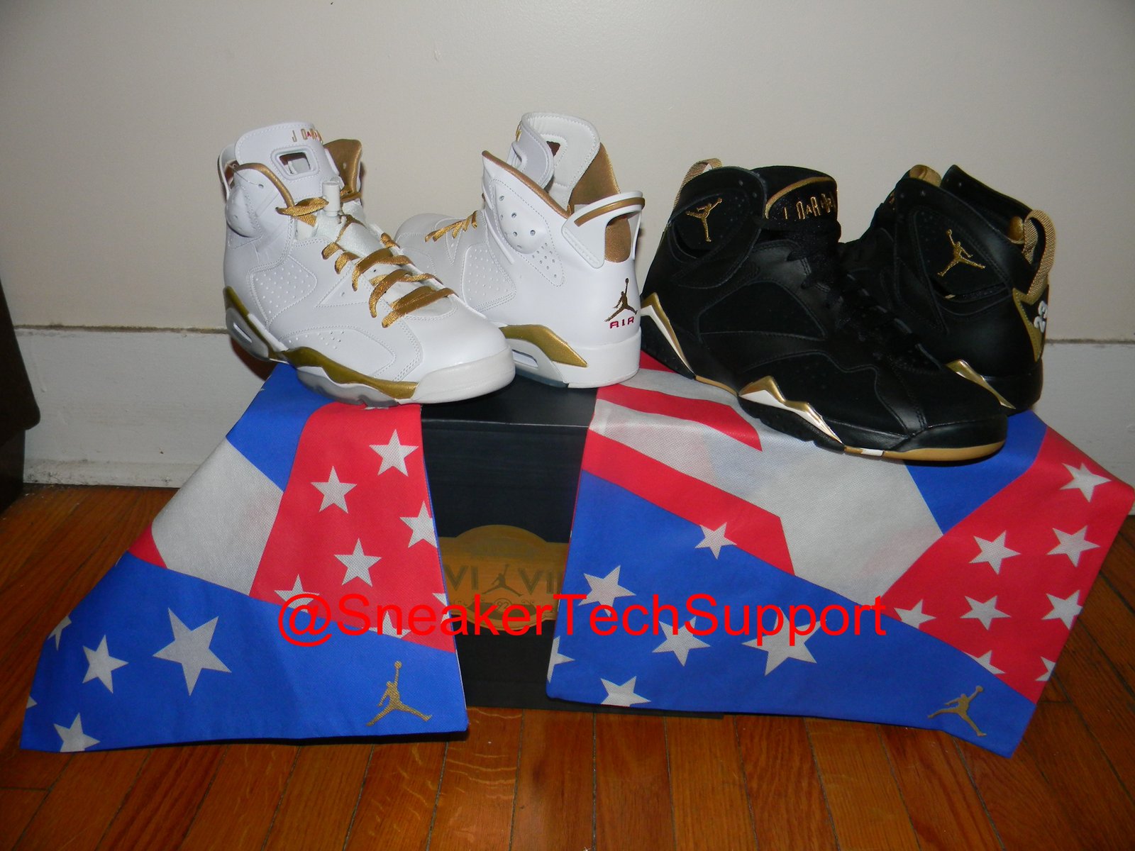 Air Jordan Golden Moments Pack / Sneaker Tech Support